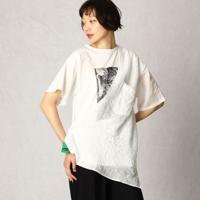 ＜β (Women)＞シャツドッキングプルオーバーＴシャツ（７７０８ＴＴ２７）