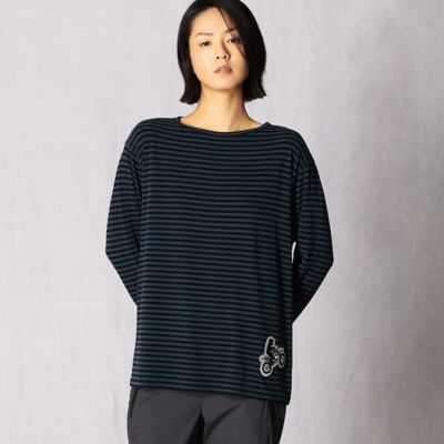 ラグウォーム　ボーダーバイカー　ワッペンＴシャツ（７７０９ＴＷ３９）