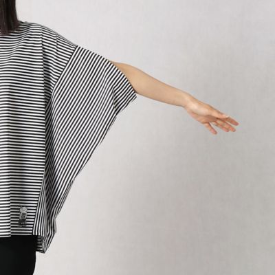 ボーダー切り替えビッグプルオーバー（７７０９ＴＹ４０）
