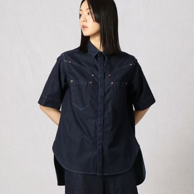 【セットアップ対応】ストレッチデニムシャツ（７７１０ＨＹ１０）
