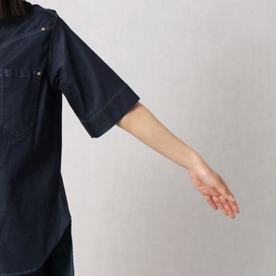 【セットアップ対応】ストレッチデニムシャツ（７７１０ＨＹ１０）