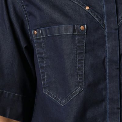 【セットアップ対応】ストレッチデニムシャツ（７７１０ＨＹ１０）