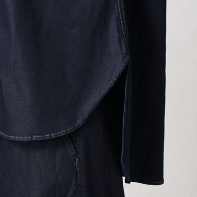 【セットアップ対応】ストレッチデニムシャツ（７７１０ＨＹ１０）