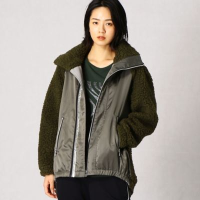 ＜β (Women)＞ビッグフェイクボアブルゾン（７７１０ＶＷ０８）
