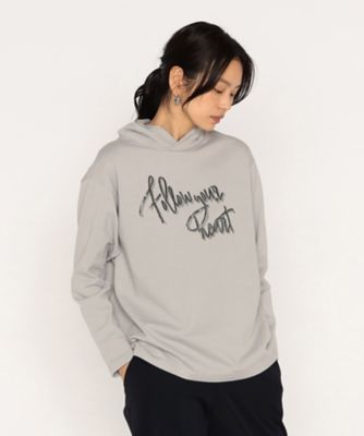 ＜β (Women)＞刺繍風プリント　プルオーバー（７７１１ＥＭ２０）