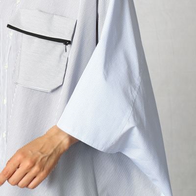 ストライプビッグシャツ（７７１１ＨＴ１４）