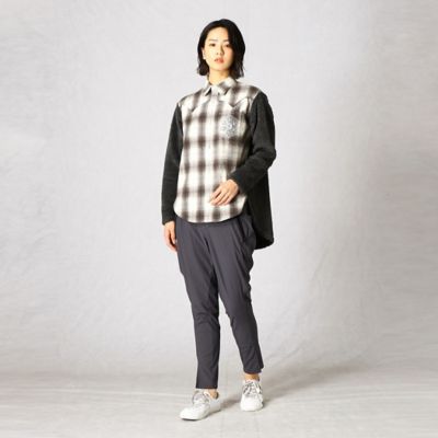 メランジシャギー　起毛チェック柄シャツ（７７１１ＨＷ０８）