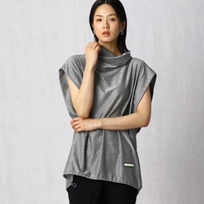 ラメジャージーフーデッド　Ｔシャツ（７７１１ＴＹ５７）