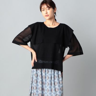 ＜β (Women)＞ケープ付　ニット（７７１２ＩＣ２２）