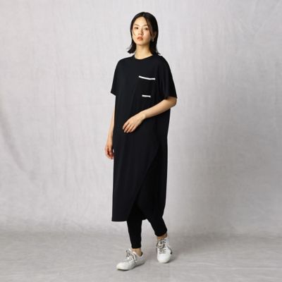 ＜β (Women)＞ワッペン付き　ロング　Ｔシャツ（７７１２ＴＹ５１）