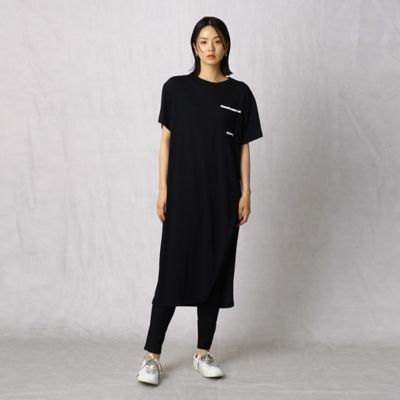 ワッペン付き　ロング　Ｔシャツ（７７１２ＴＹ５１）