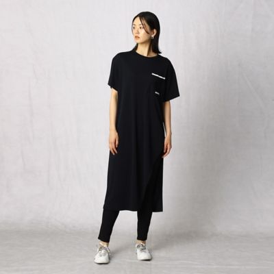 ワッペン付き　ロング　Ｔシャツ（７７１２ＴＹ５１）