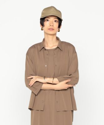 ＜β (Women)＞トリアセジャージー　バックプリントシャツ（７７２０ＨＫ１１）