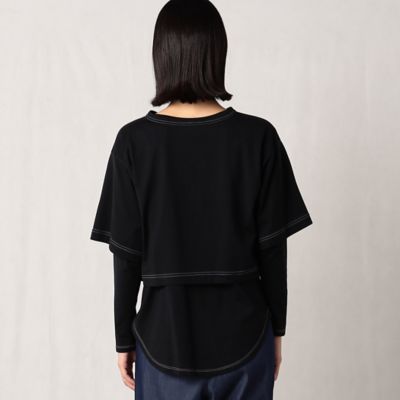 【レイヤード】βロゴ入り　プルオーバー（７７２０ＴＡ１４）