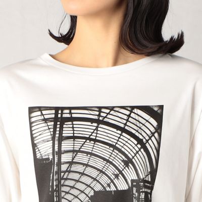 バイオシルケットスムースステーションプリント　Ｔシャツ（７７２０ＴＣ０８）