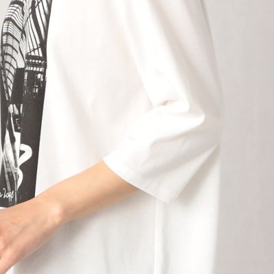 バイオシルケットスムースステーションプリント　Ｔシャツ（７７２０ＴＣ０８）