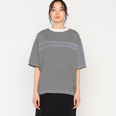 ボーダー切り替え　Ｔシャツ（７７２０ＴＧ０５）