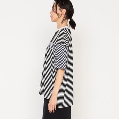 ボーダー切り替え　Ｔシャツ（７７２０ＴＧ０５）