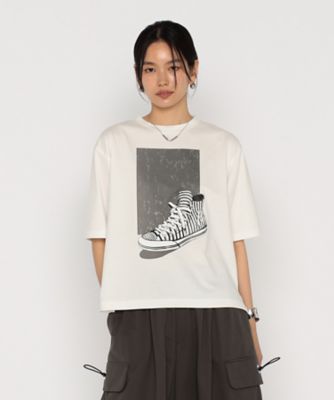 スニーカープリント　半袖Ｔシャツ（７７２０ＴＫ１２）