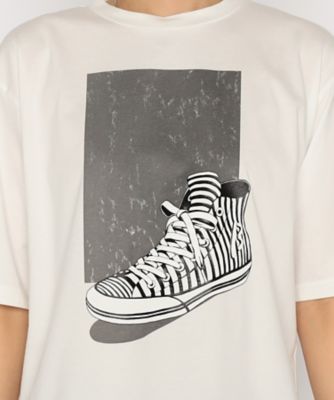 スニーカープリント　半袖Ｔシャツ（７７２０ＴＫ１２）