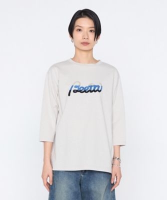 サガラ刺繍 七分袖Tシャツ（7720TO02） | β (Women)/ベータ