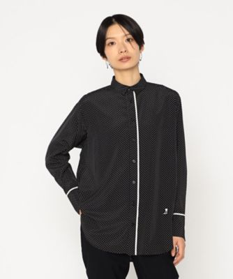 ＜β (Women)＞マイクロドット　プリントシャツ（７７２１ＨＯ０１）