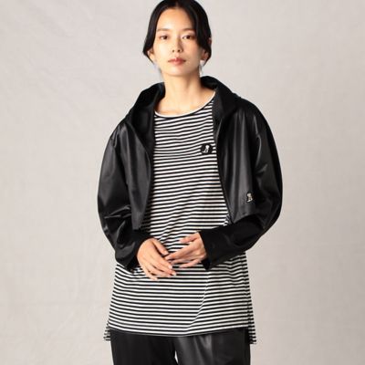 ＜β (Women)＞モックロディカレンダー加工　フードブルゾン（７７２１ＶＥ０３）
