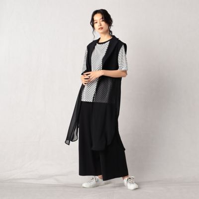 ストレッチスムース　ワイドパンツ（７７２２ＰＣ２２）