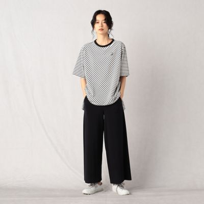 ストレッチスムース　ワイドパンツ（７７２２ＰＣ２２）