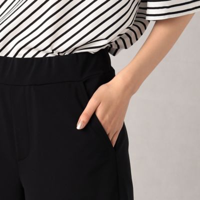 ストレッチスムース　ワイドパンツ（７７２２ＰＣ２２）
