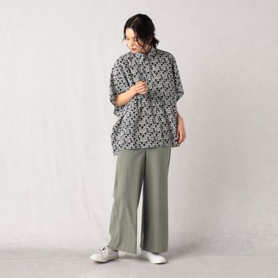 ストレッチスムース　ワイドパンツ（７７２２ＰＣ２２）