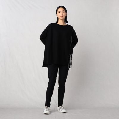 かぎ編みモチーフ付き　ビックセーター（７７２３ＩＡ２２）