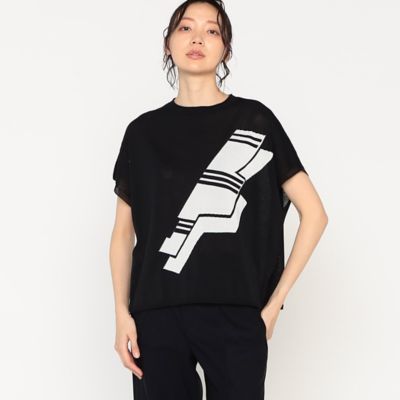 ＜β (Women)＞ビックロゴ　ニットプルオーバー（７７２３ＩＧ１７）