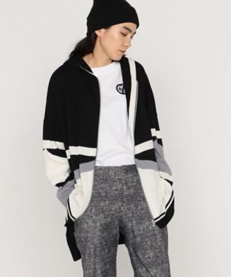 ナナメライン入り ニットパーカー（7723II10） | β