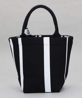 ストライプ柄ニットトートバッグ（7765RM01） | β (Women
