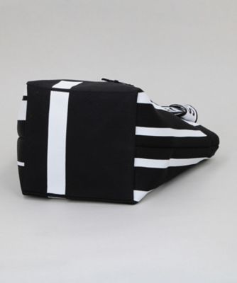 ストライプ柄ニットトートバッグ（7765RM01） | β (Women