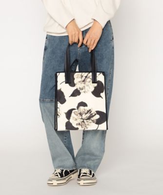 ヴィンテージフラワープリント トートバッグ（7765RO01） | β