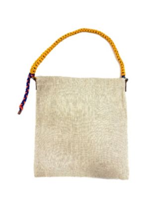 プリント＋刺繍 ワンショルダートートバッグ（7765RO03） | β