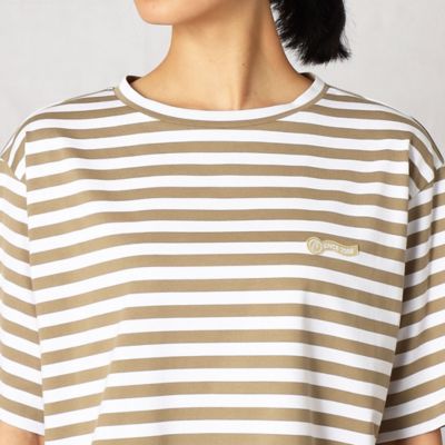 度詰天竺ボーダーＴシャツ（７７６７ＴＹ１９）　１３ＢＲ