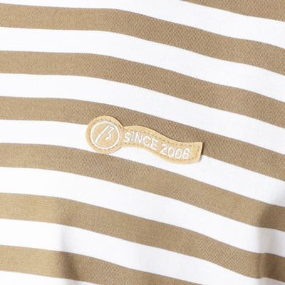 度詰天竺ボーダーＴシャツ（７７６７ＴＹ１９）　１３ＢＲ