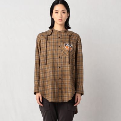 〔＋サイズ〕アンデスフーディー　ロングシャツ（７７７１ＨＡ０９）