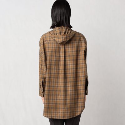 〔＋サイズ〕アンデスフーディー　ロングシャツ（７７７１ＨＡ０９）