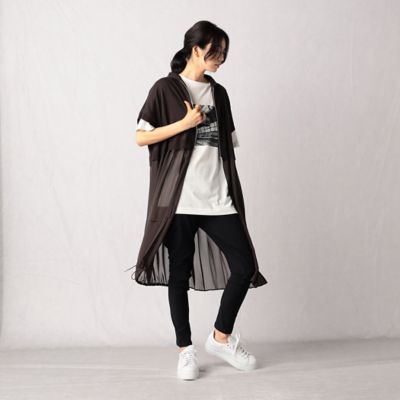 ＋サイズ 〕 メリルハイテンションマチ付き ジョッパーズパンツ