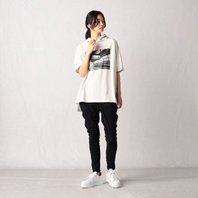 ＋サイズ 〕 メリルハイテンションマチ付き ジョッパーズパンツ