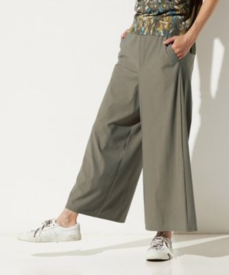 ＜β (Women)＞〔　＋サイズ　〕　３７．５（ＴＭ）テクノロジー　クロップド　ワイドパンツ（７７７１ＰＯ１０）