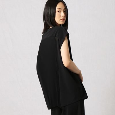 〔＋サイズ〕【セットアップ対応】バックプリーツノースリーブプルオーバー（７７７１ＴＹ４４）