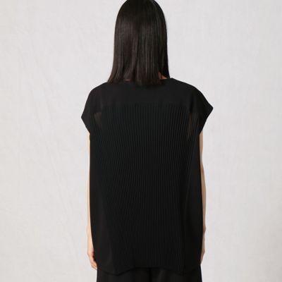 〔＋サイズ〕【セットアップ対応】バックプリーツノースリーブプルオーバー（７７７１ＴＹ４４）