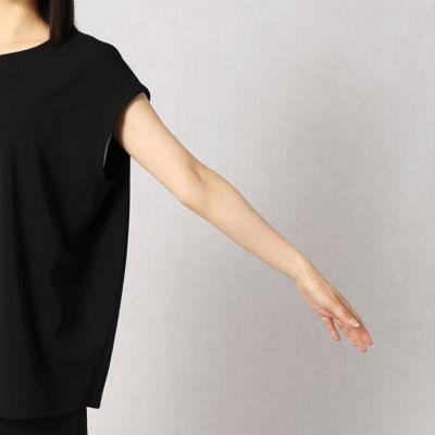 〔＋サイズ〕【セットアップ対応】バックプリーツノースリーブプルオーバー（７７７１ＴＹ４４）