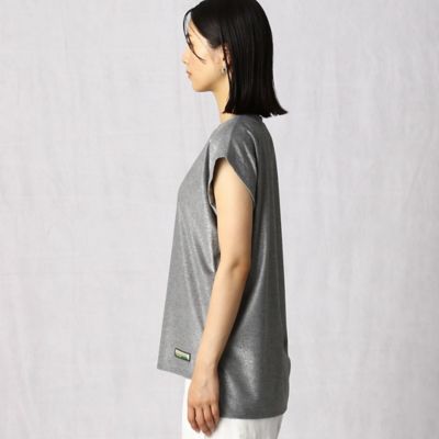 〔＋サイズ〕ラメジャージー　Ｔシャツ（７７７１ＴＹ５６）