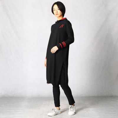 配色ロゴ入りフーディワンピース（７７７７ＩＴ０８）